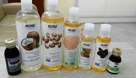السبع زيوت للشعر