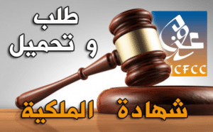 نموذج شهادة الملكية