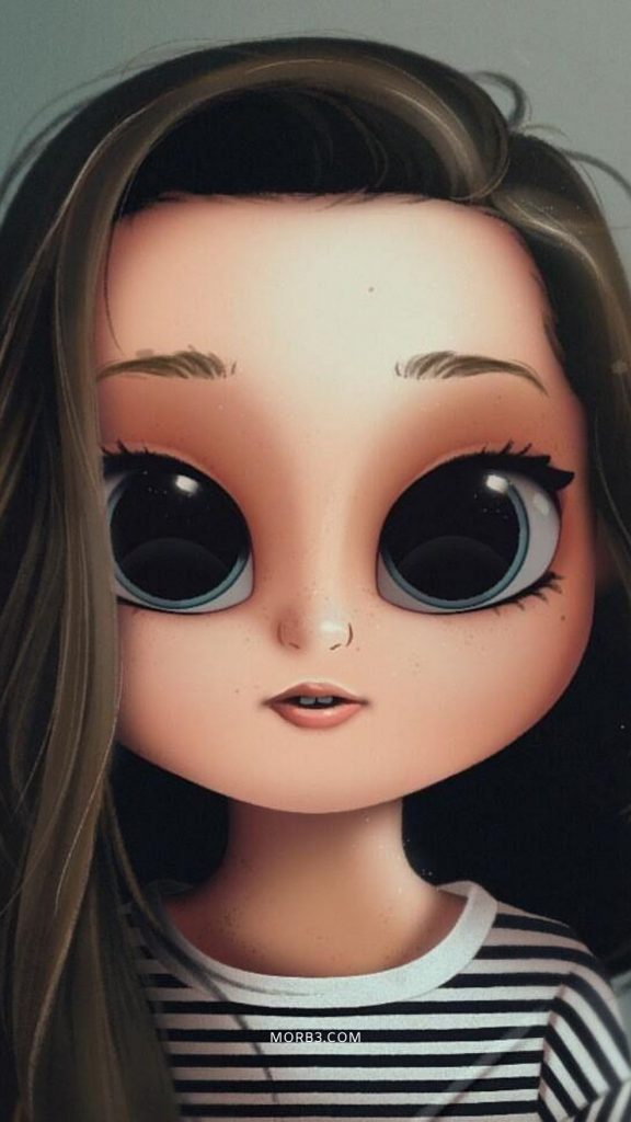خلفيات كرتون للموبايل بنات ٣