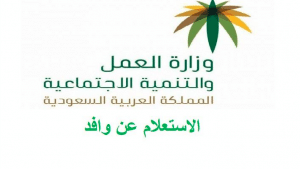 مكتب العمل استعلام عن وافد