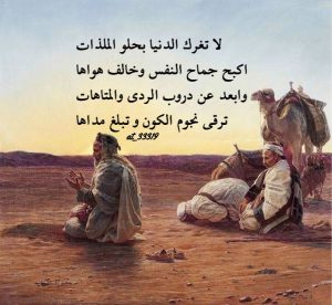 أبيات شعر للمتنبي عن عزة النفس
