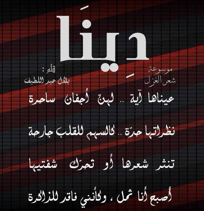 شعر باسم دينا