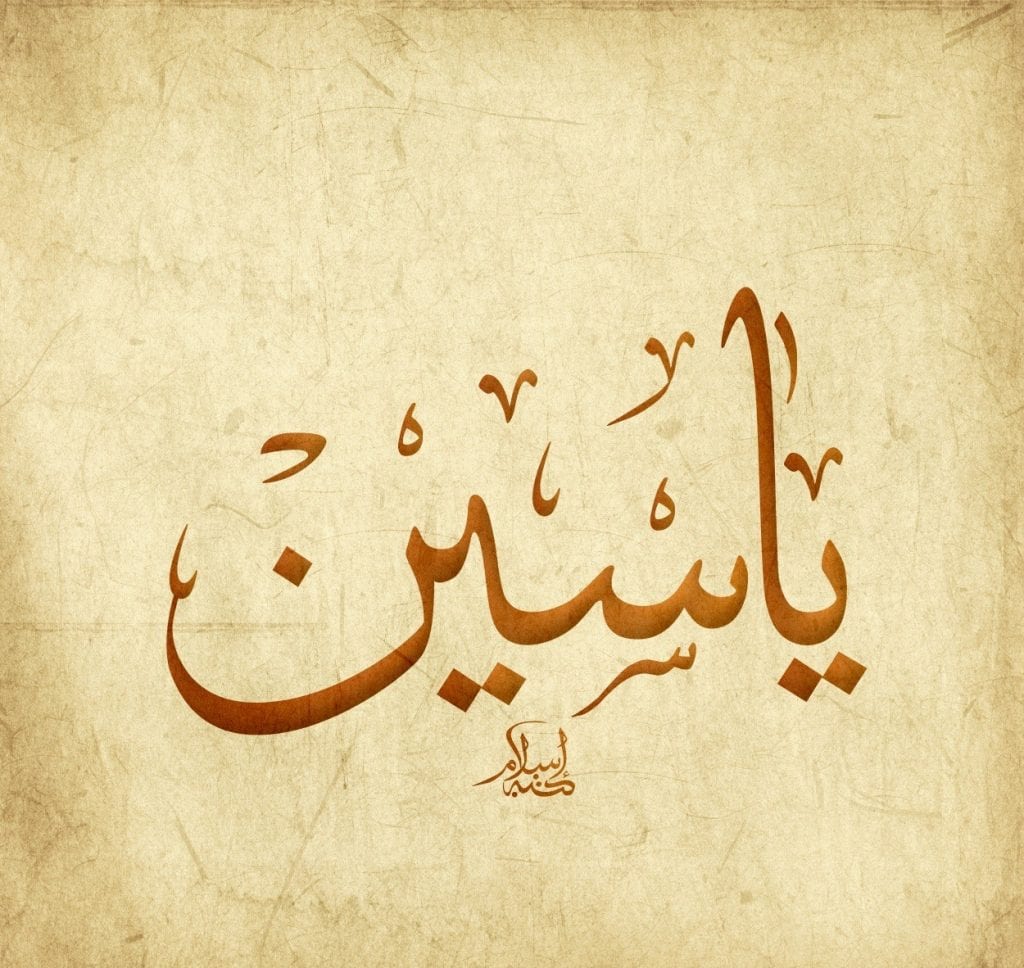 دلع اسم ياسين