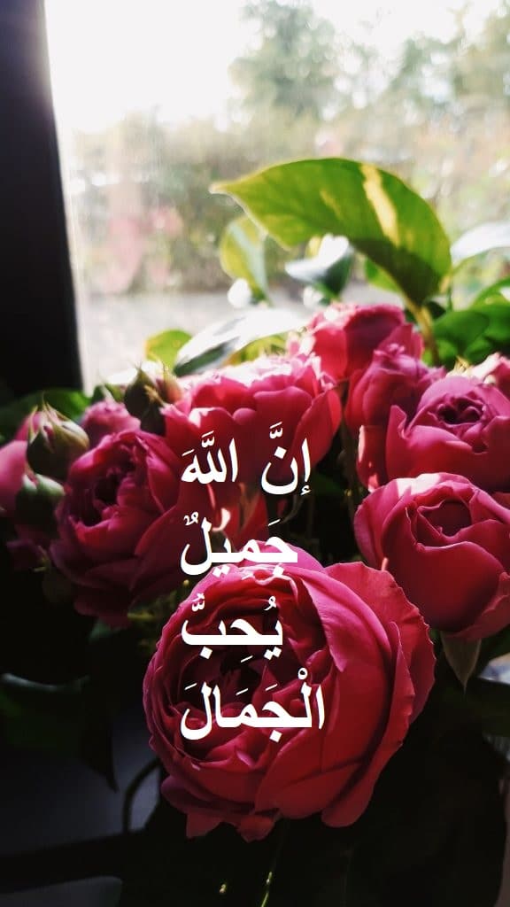 إن الله جميل يحب الجمال بالتشكيل2