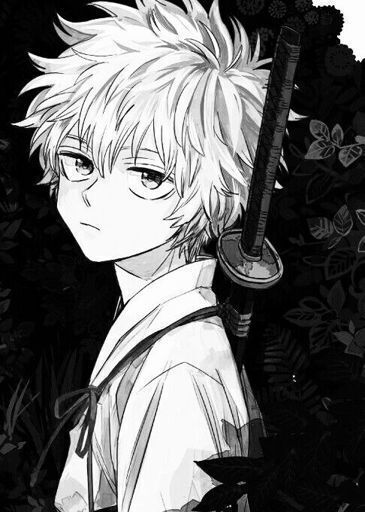 اجمل الصور انمـي شباب ابيض واسود 2