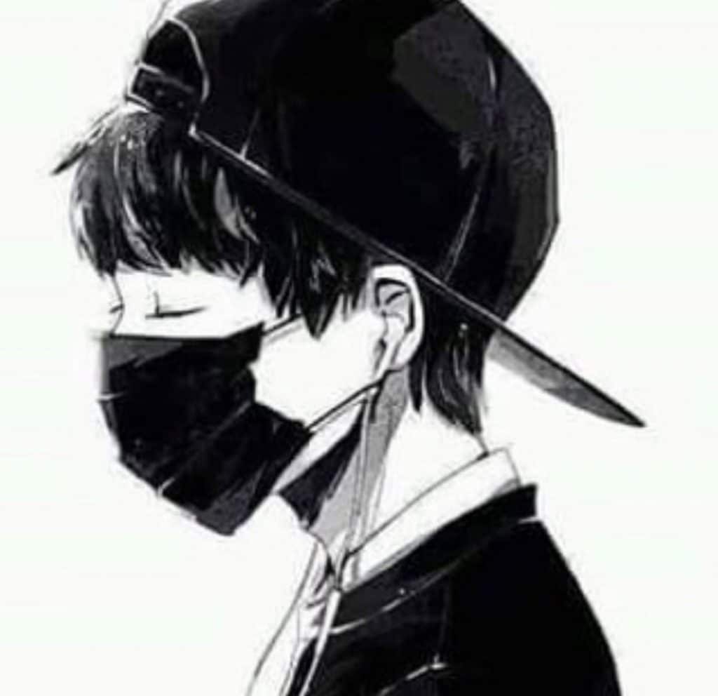 اجمل الصور انمـي شباب ابيض واسود 3