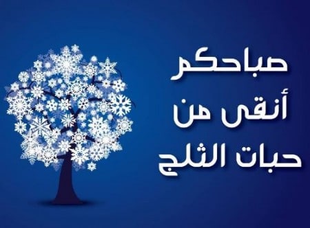 بوستات عن الثلج ١