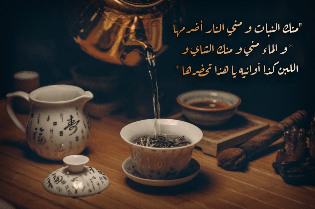 غزل عن الشاي