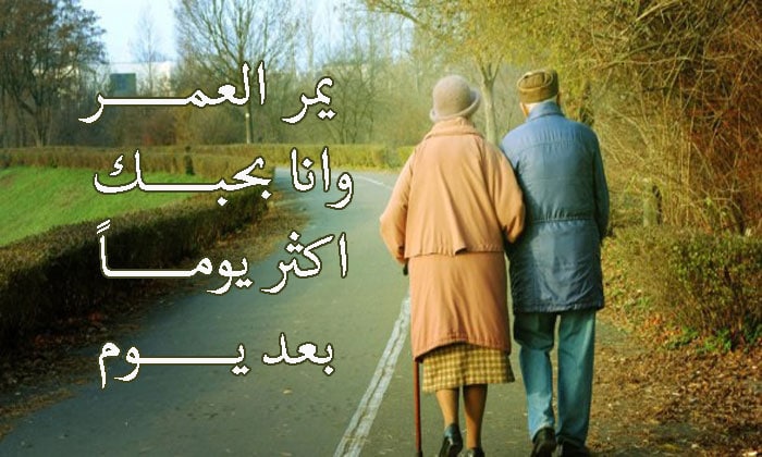 عبارات عن حب كبار السن