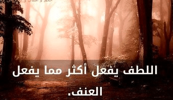 عبارات عن اللطف
