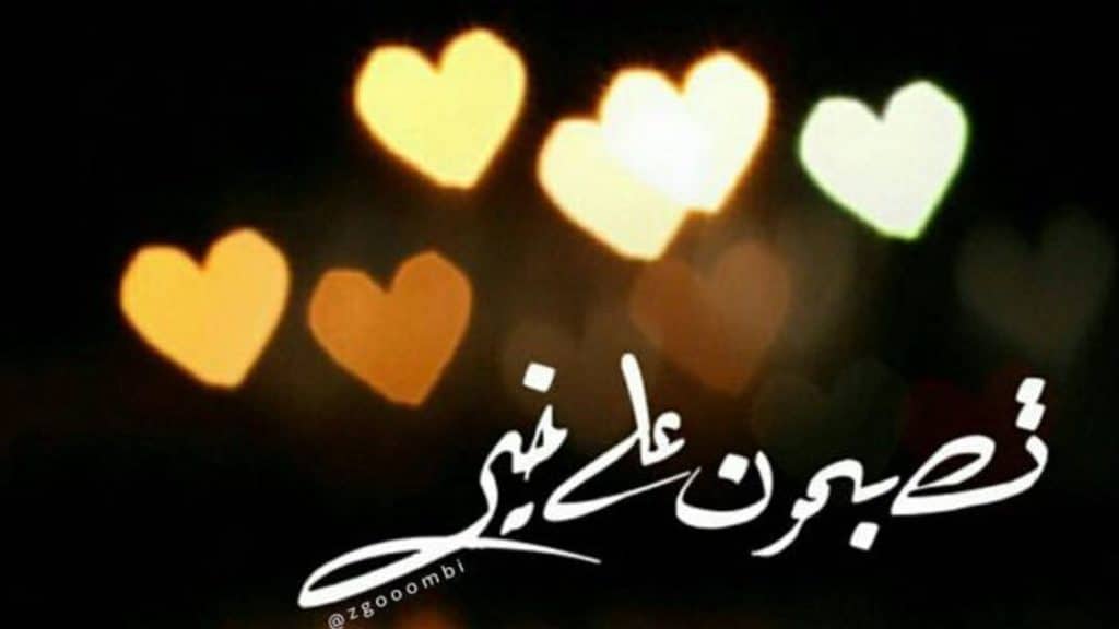 تصبحين على خير صديقتي
