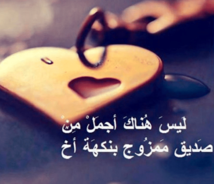 كلام لطيف لصديق 