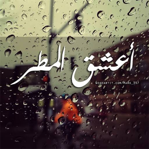 عبارات وصور عن المطر1