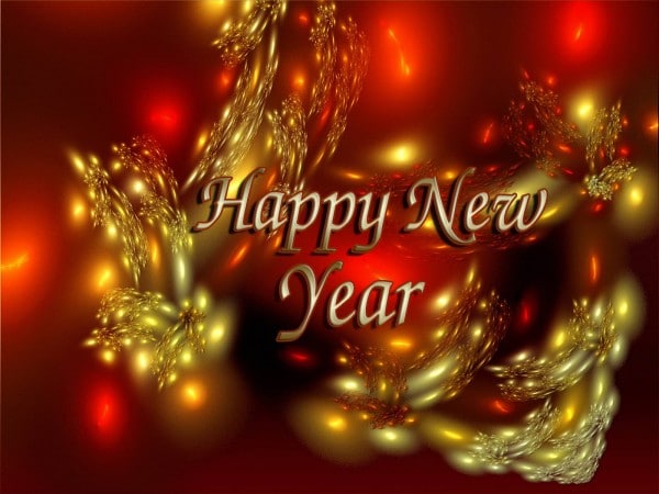 الرد على happy new year بالانجليزي