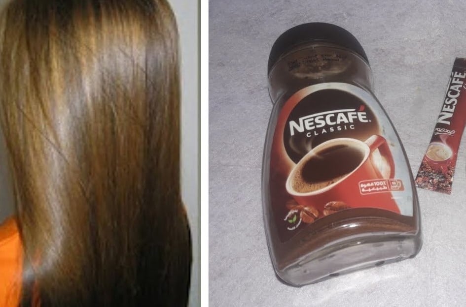 صبغة طبيعية للشعر بالنسكافيه
