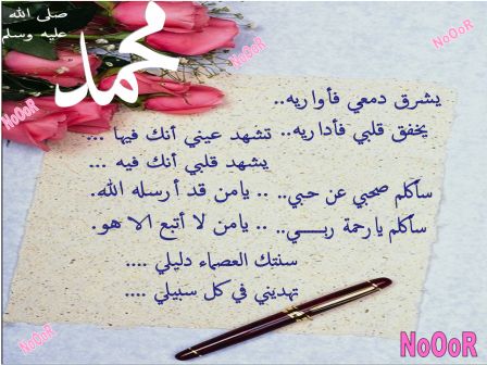 بوستات حب عن اسم محمد 2