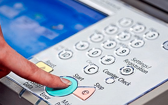 طريقة مسح الطباعة