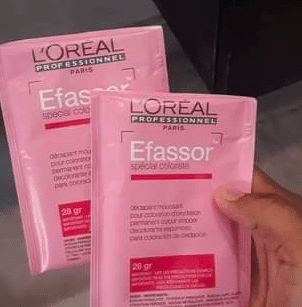 مزيل صبغة الشعر من لوريال