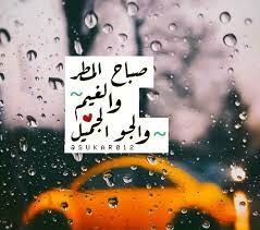 اجمل ما قيل عن المطر تويتر