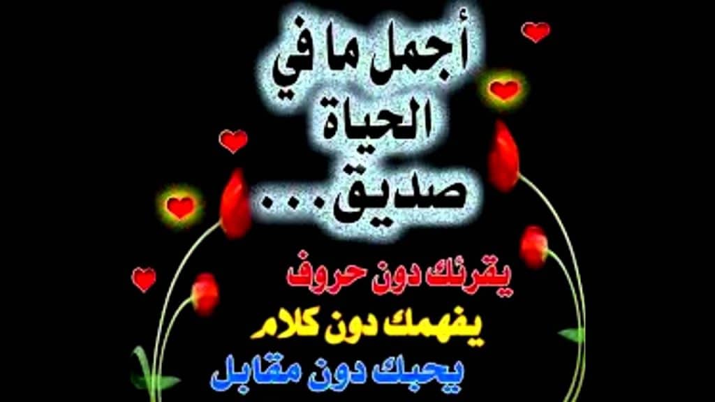 أجمل ما في الحياة صديق يفهمك دون كلام2