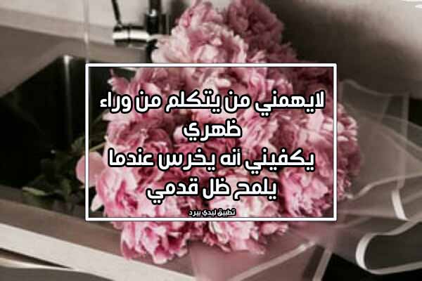 لا يهمني من يتكلم وراء ظهري المهم يخرس عندما يراني5