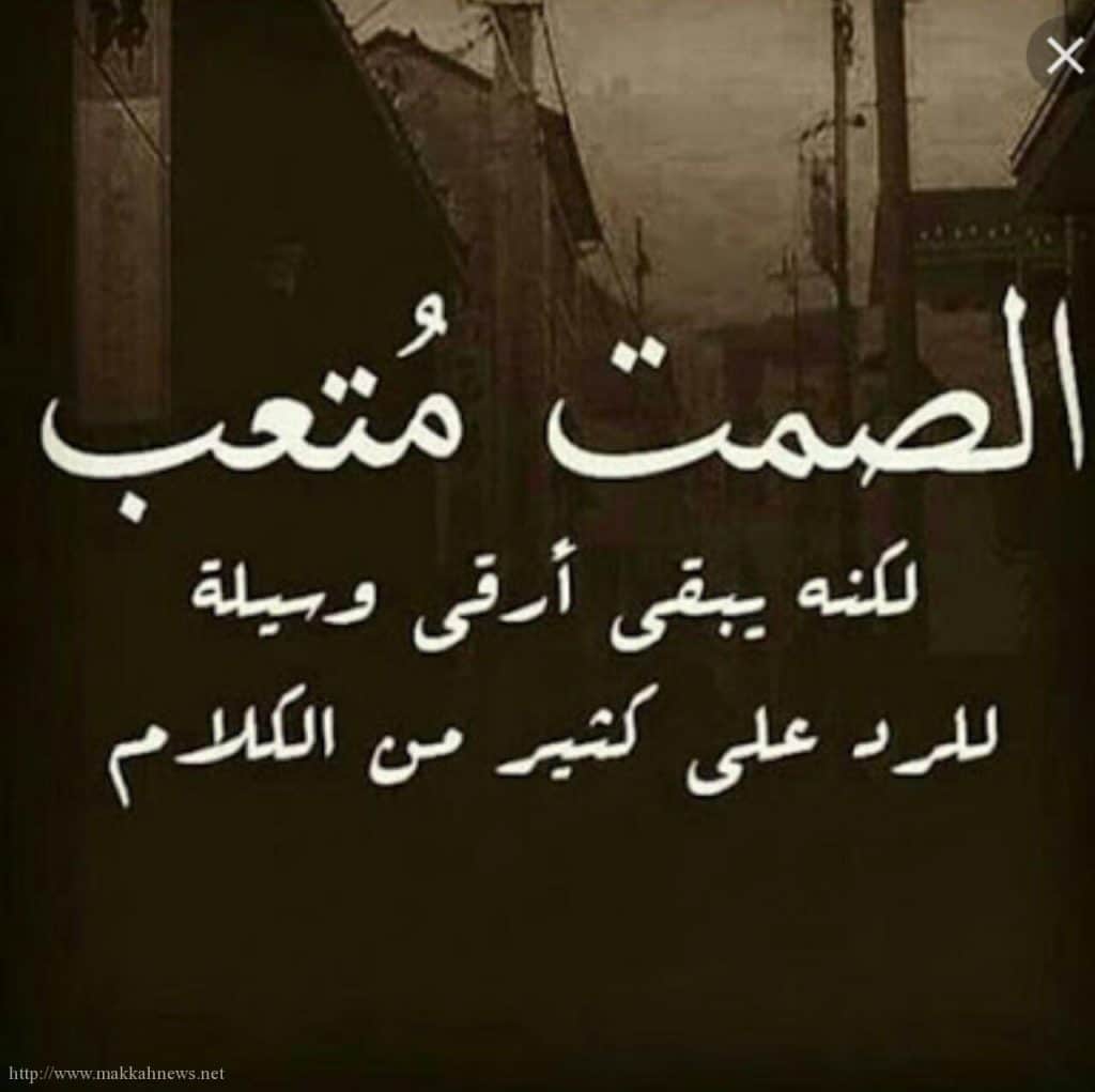 عبارات واتس اب عن الصمت2