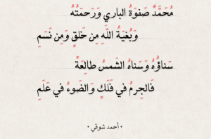 رسائل في مدح الرسول
