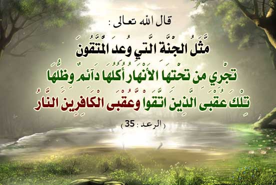 وصف الجنة بالصور 1