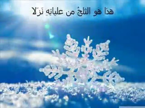 عبارات عن الثلج فيس بوك 5