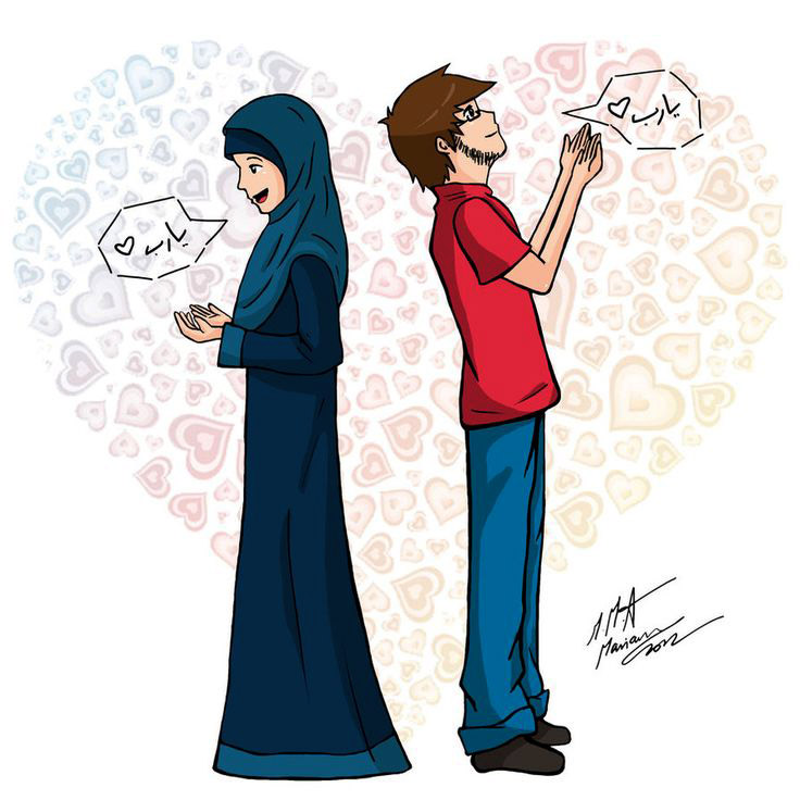رسائل حب دينية لخطيبتي 