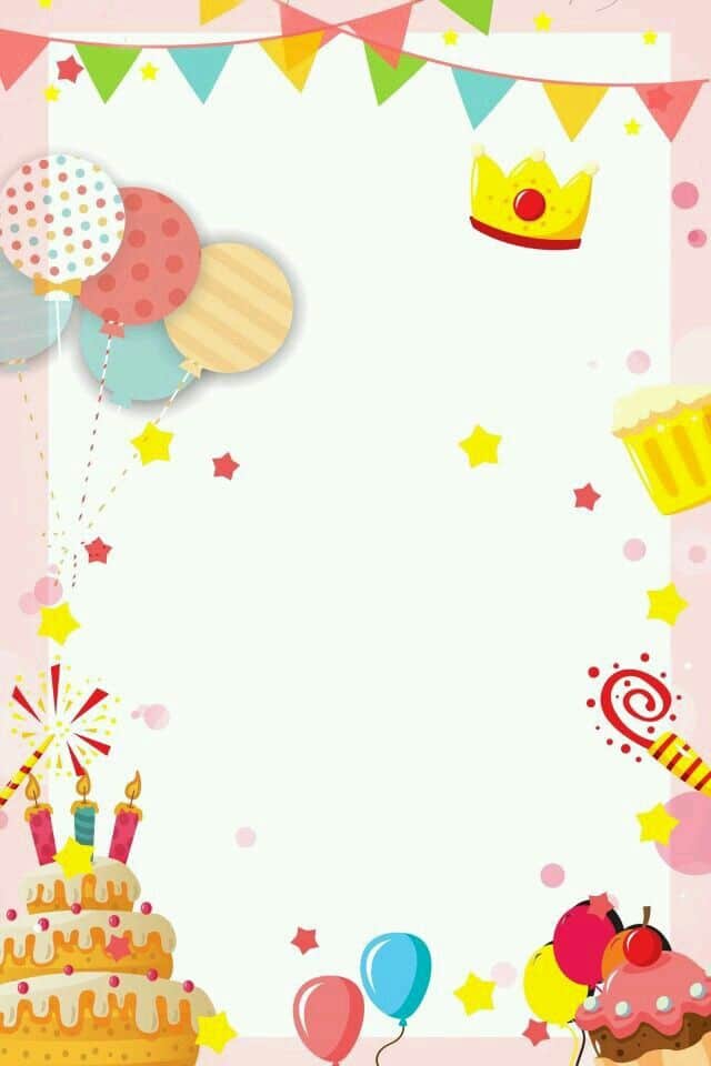 تصميم بطاقة عيد ميلاد للاطفال 1