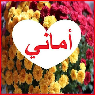 اسم اماني في قلب4