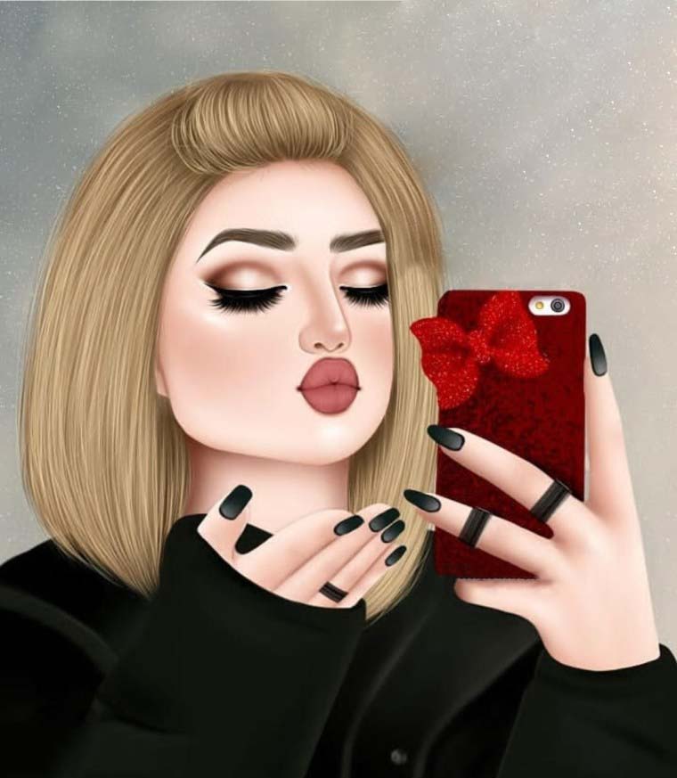 اجمل الصور بنات كيوت فيس بوك كرتون 2
