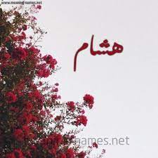 اسم هشام مكتوب بالورد3