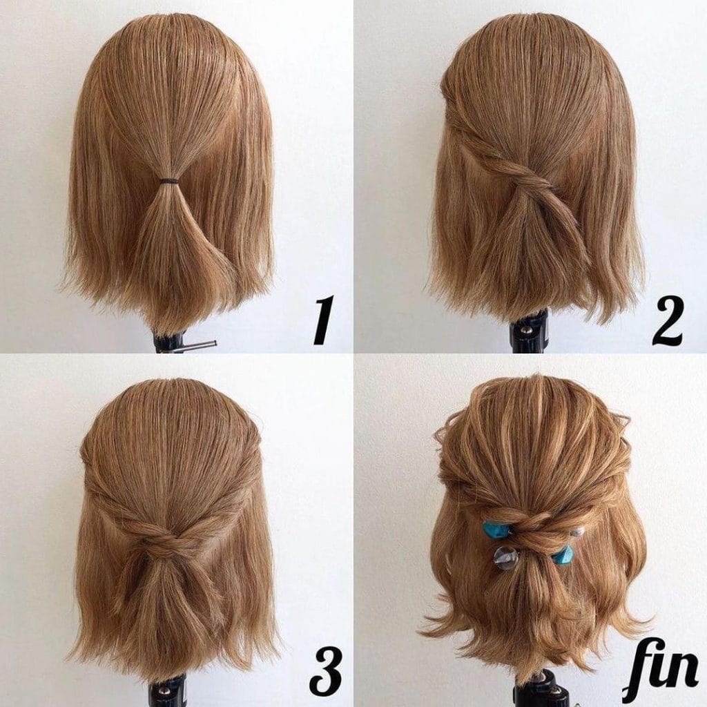 تسريحـات شعر قصير للبنات 4