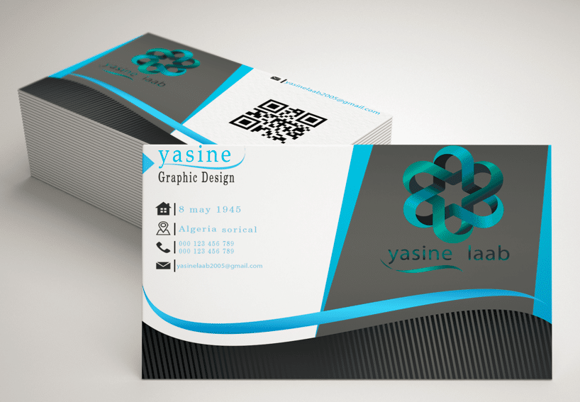 تصميم بطـاقات عمل 1