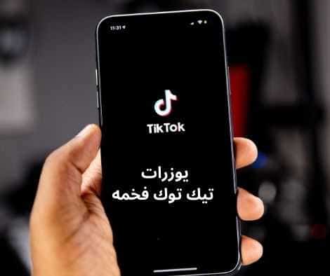 اسماء يوزرات تيك توك 