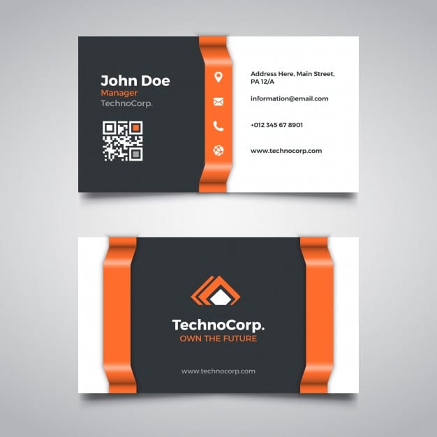 نماذج كروت شخصية جاهزة 2