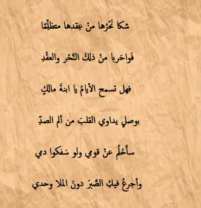 اجمل ما قيل عن الشوق في الشعر الجاهلي