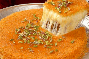 شعر في وصف الكنافة