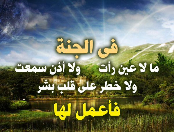 شعر وصف الجنة لابن القيم