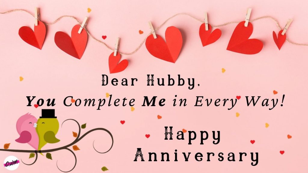 anniversary wishes for husband
