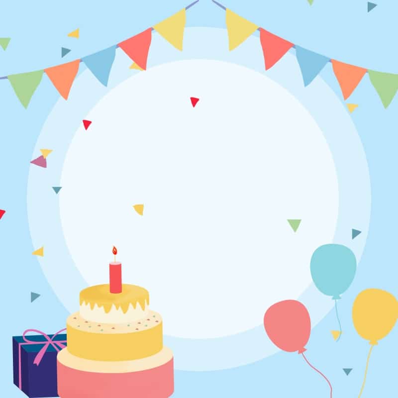 بطاقات دعوة عيد ميلاد جاهزة 4