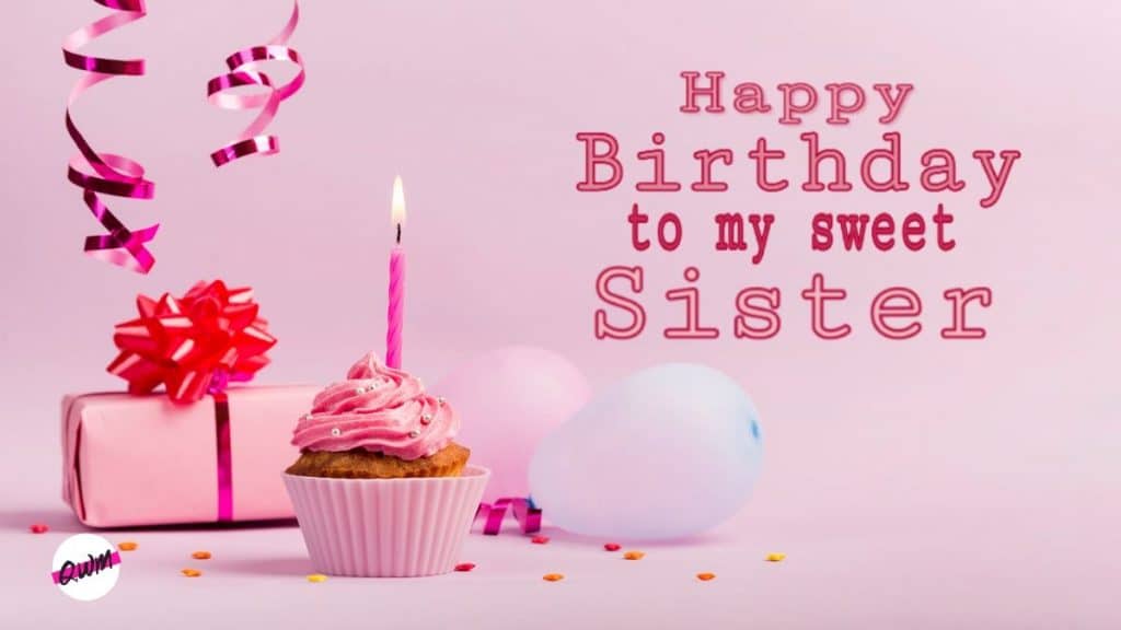 happy birthday, sister text