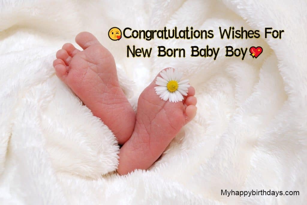 wishes for new born baby boy