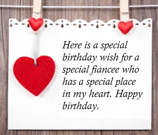 Heart Touching Birthday Wishes for Fiance