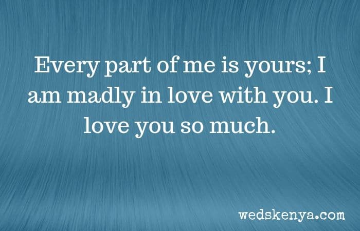 deep love messages for him