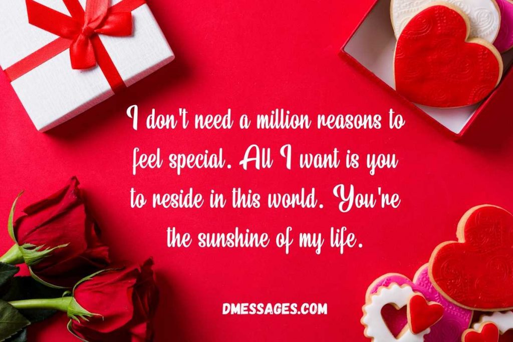 love message for her