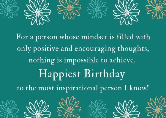 birthday messages for respected person