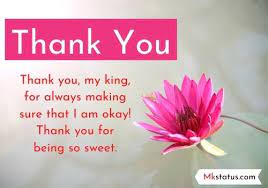 thank you quotes for him